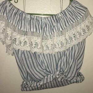 off the shoulder top